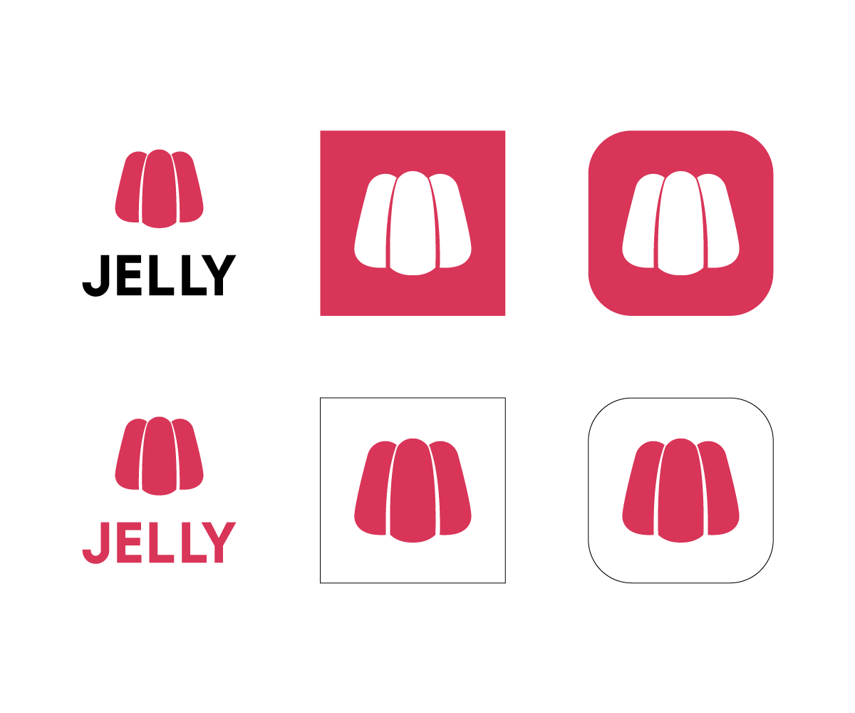 Jelly Logo - Playful, Modern, Dating Logo Design for Jelly or J or a new icon