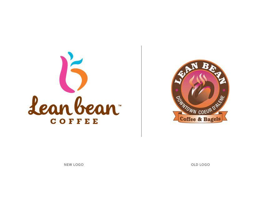 Bean Logo - Lean Bean Coffee -: Tran Creative