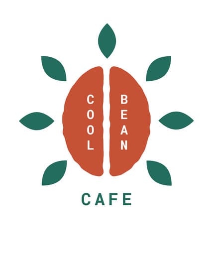 Bean Logo - Coffee Bean Cafe Logo T Shirt
