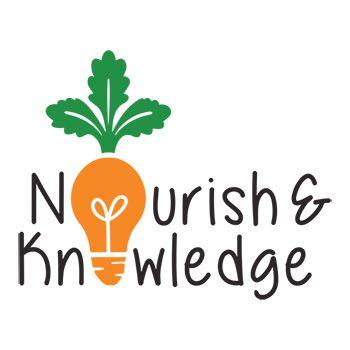 Knowledge Logo - Nourish and Knowledge | Food Finders Food Bank