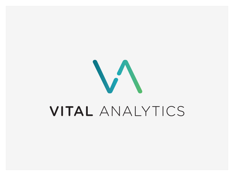 Analytics Logo - Vital Analytics Logo | Logo | Logos, Logos design, Logo smart