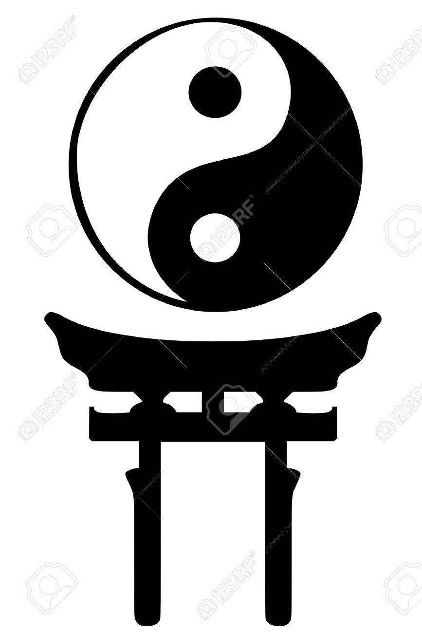 Shintoism Logo - Shinto Symbol Cliparts, Stock Vector And Royalty Free Shinto ...