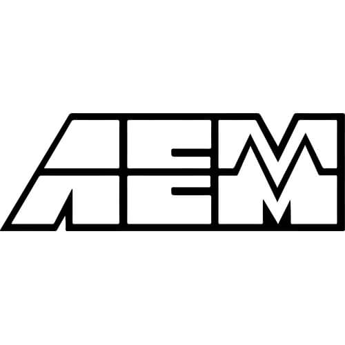 AEM Logo - AEM Decal Sticker - AEM-LOGO-DECAL