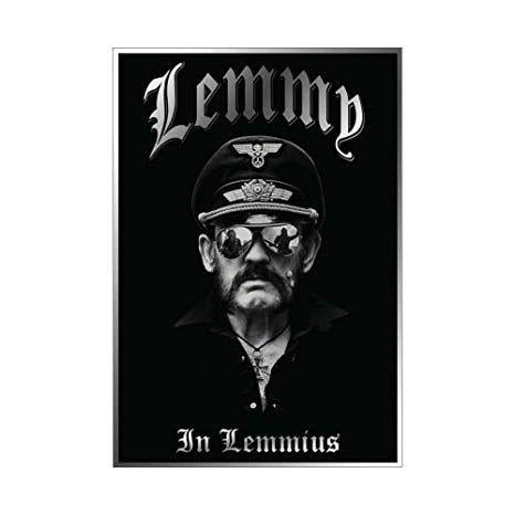 Lemmy Logo - Motorhead Collectible: Lemmy KilmisterIn Lemmius Memorial Poster
