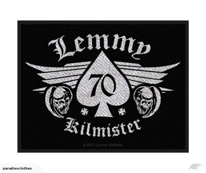 Lemmy Logo - Motorhead Patch Lemmy Kilmister 70 Official New Black Cotton Sew On 7cm x  10cm