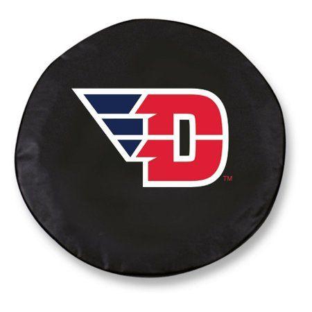 Dayton Logo - Dayton Tire Cover with Flyers Logo on Black Vinyl Size: H2 - 35 x 12.5 Inch