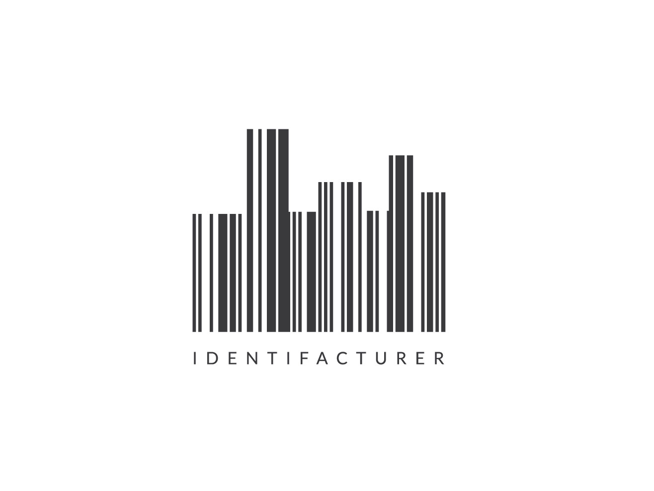 Barcode Logo - Identifacturer Logo Concept by Muhammad Armash Khalid on Dribbble