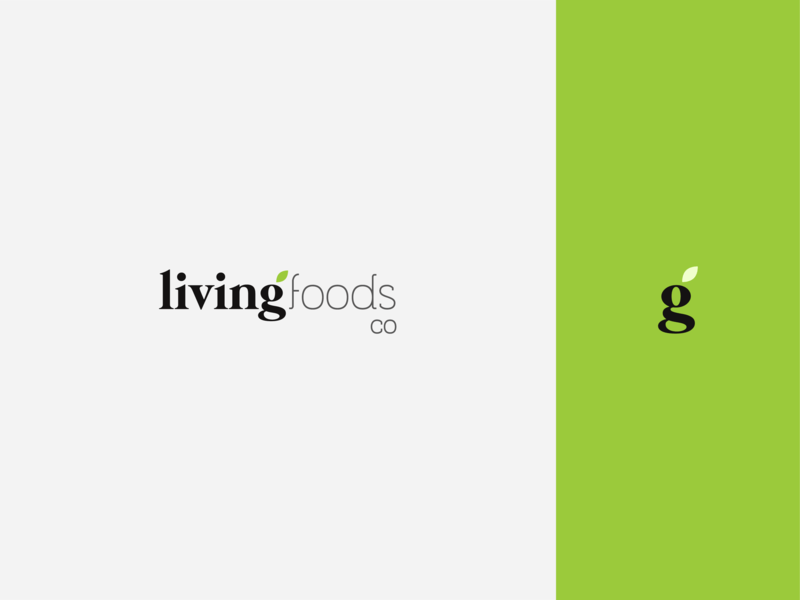 FoodsCo Logo - Living Foods Co by Suleiman Zakari Mohammed on Dribbble