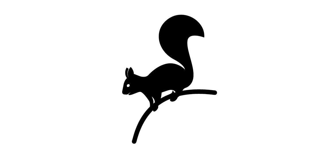 Squirrel Logo - squirrel