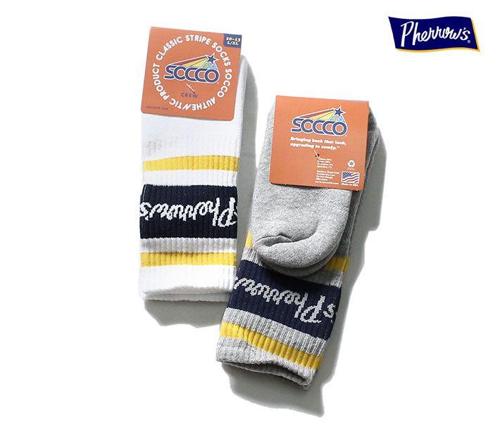 Fellowes Logo - Fellowes logo socks socks (19S-SOCCO1) made in the Fellowes PHERROW'S X ソッコ  SOCCO United States