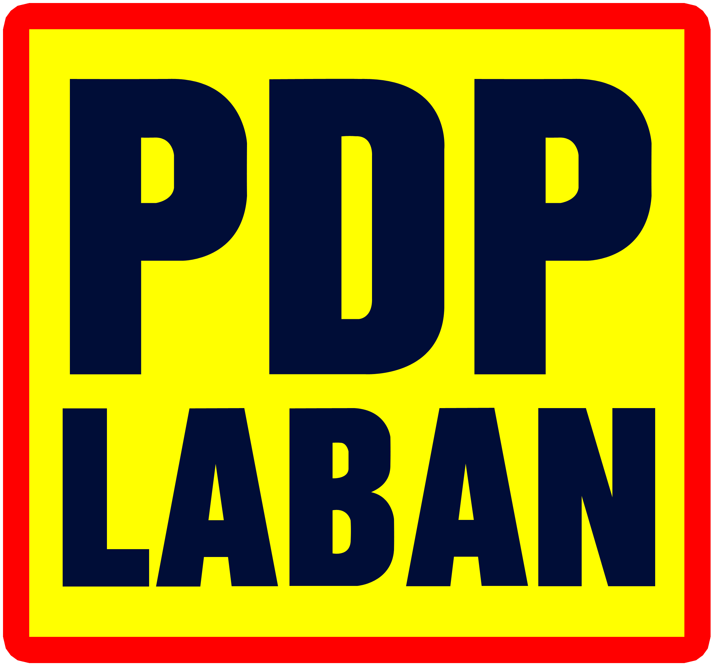 PDP Logo - File:PDP-Laban logo.png - Wikimedia Commons