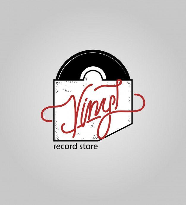 Record Logo - Vinyl record logo Vector | Premium Download