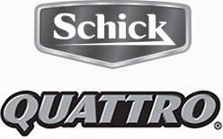 Schick Logo - Schick Quattro Men's Refill Razor Blades, 4 Pk. Razors. Beauty