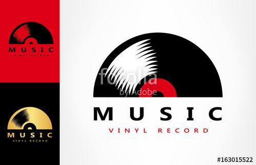 Record Logo - vinyl record logo