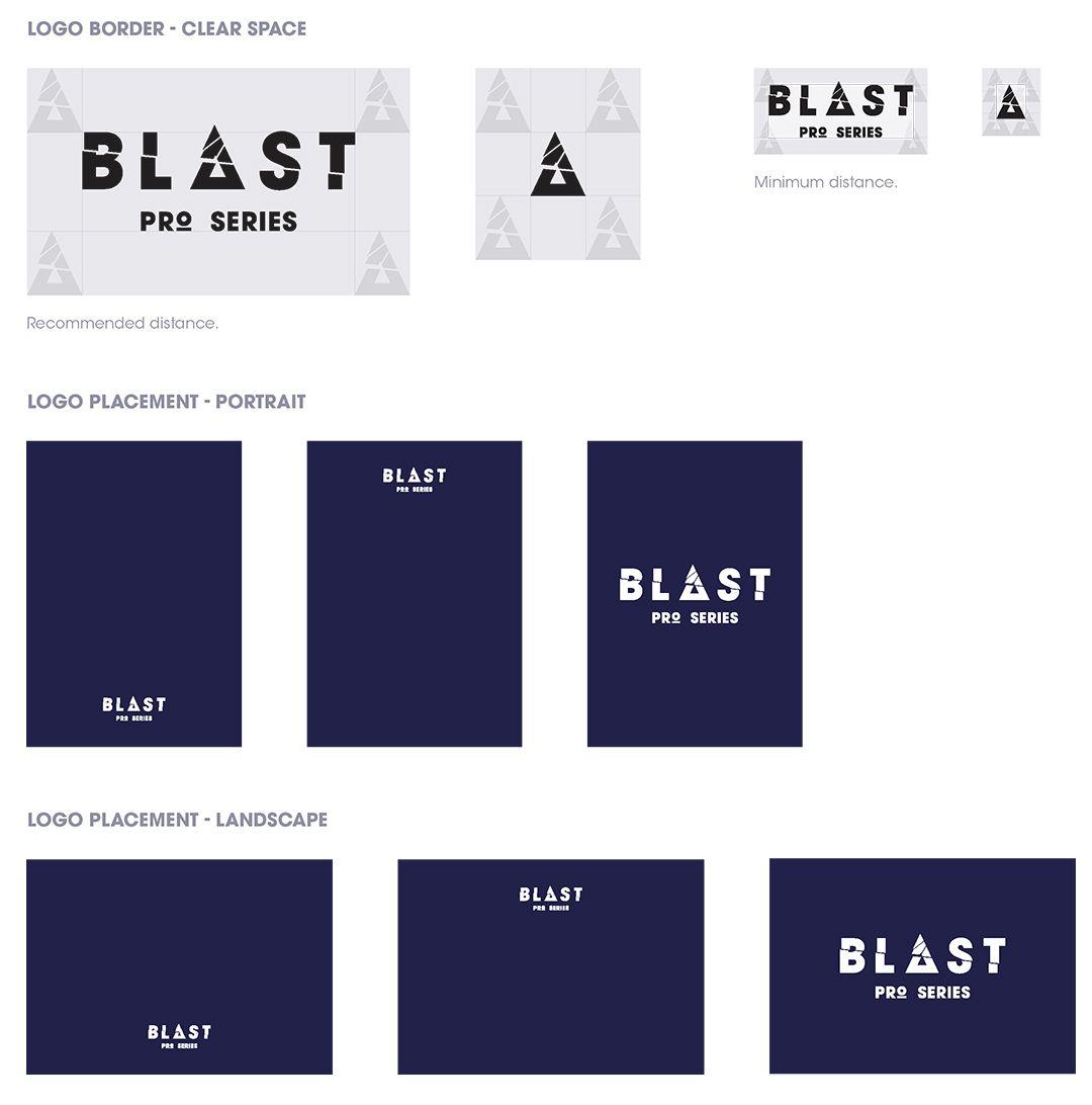 Distance Logo - Logos. BLAST Pro Series