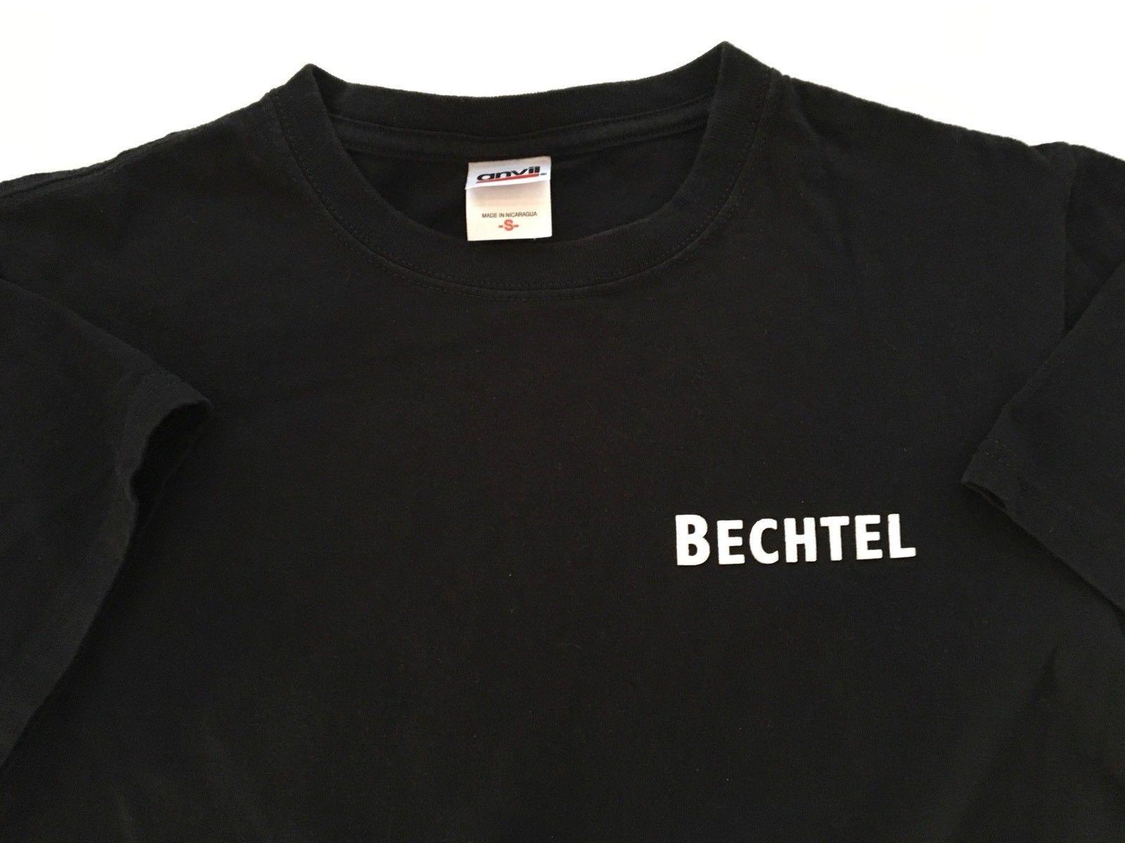 Bectel Logo - Black Bechtel Logo Engineering Construction Oil Gas Company Print T ...