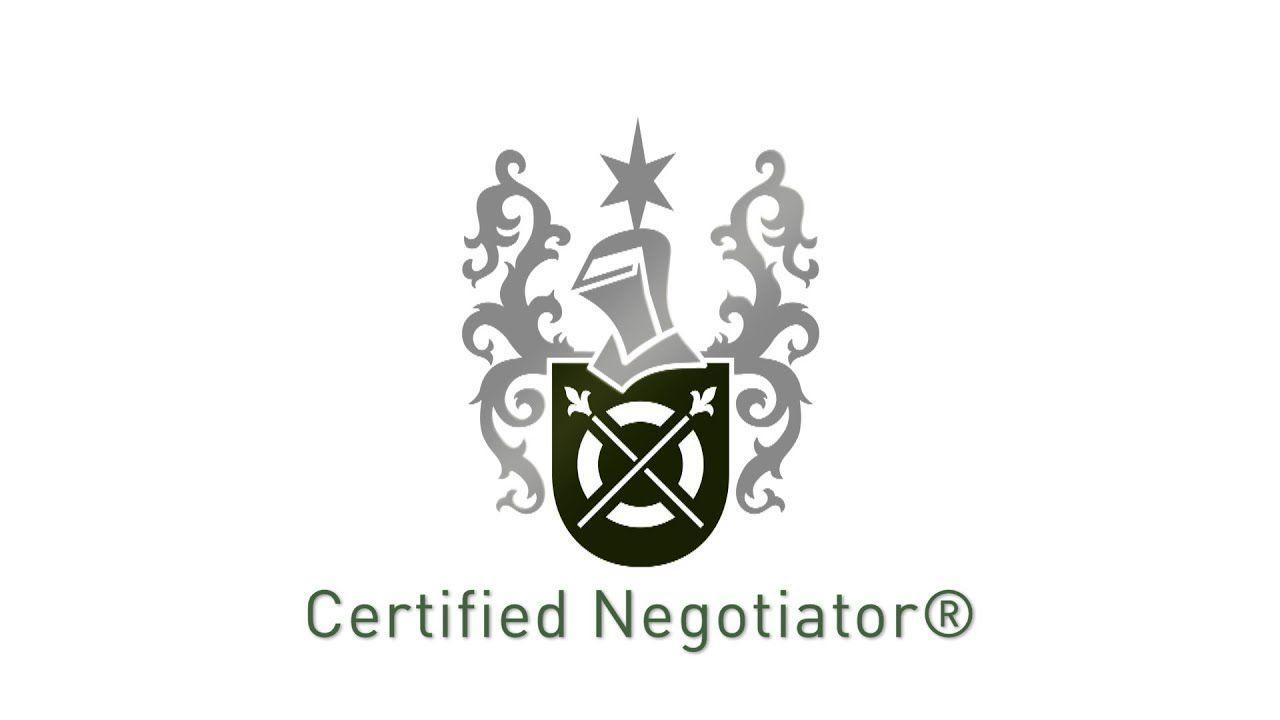 Negotiator Logo - Certified Negotiator Modules | Schranner Negotiation Institute