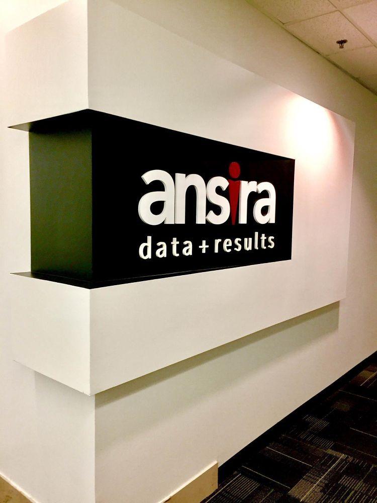 Ansira Logo - 7th floor lobby entry. Office Photo