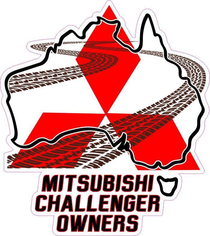 MCO Logo - Mitsubishi Challenger Owners Logo Sticker
