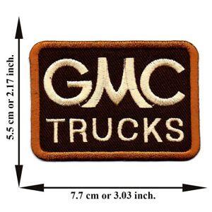 GMC Truck Logo - GMC Truck 4x4 Car Sierra Decal Off road Motor Logo Embroidered Iron ...