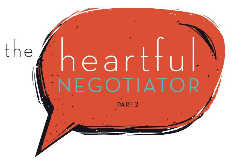 Negotiator Logo - The heartful negotiator