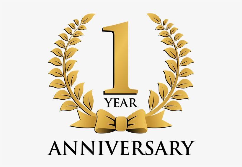 1st Logo - 1 Year Celebration Png - 1st Year Anniversary Logo - Free ...