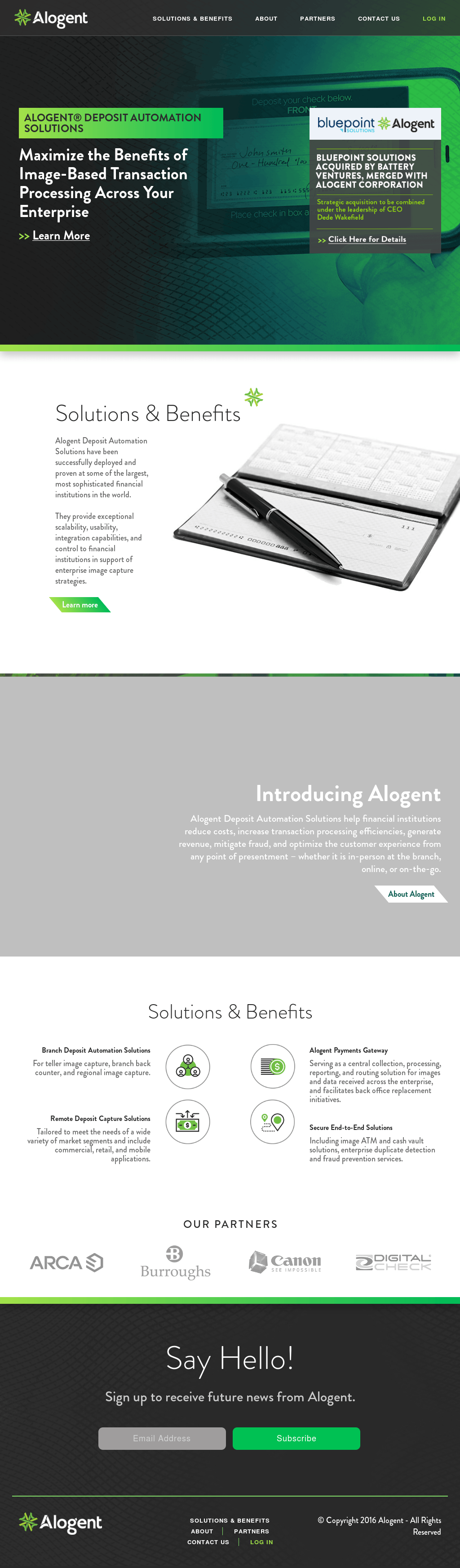 Alogent Logo - Alogent Competitors, Revenue and Employees - Owler Company Profile