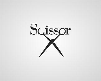 Scissors Logo - Scissor Logo design - Great for any business where need a scissor as ...
