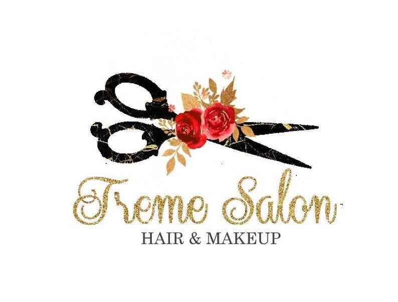 Scissors Logo - Salon logo, Scissor logo, Scissors logo, Red rose logo, Makeup logo, Hair  logo, Salonist logo, Makeup artist, Hair dresser logo, Cutting