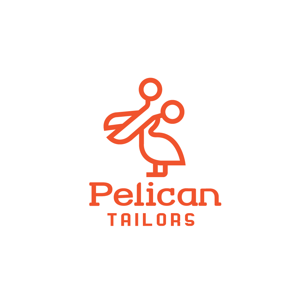 Scissors Logo - Logo for Sale - Pelican Tailors Scissors Logo Design