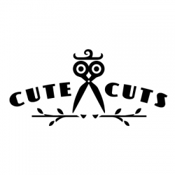 Scissors Logo - Cute Cuts Owl Scissors Logo Design