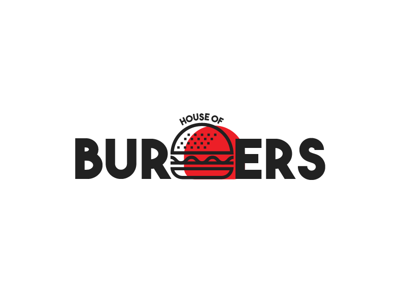 Burgers Logo - House of Burgers logo design by Sung Park on Dribbble
