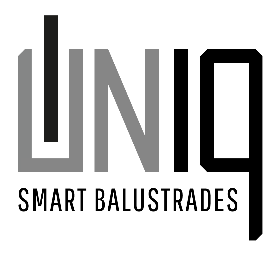 Uniq Logo - THE SMARTEST PROFILE FOR GLASS BALUSTRADES