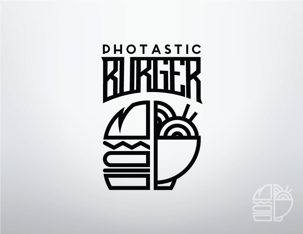 Burgers Logo - Photastic Burger | Logo Design on Behance