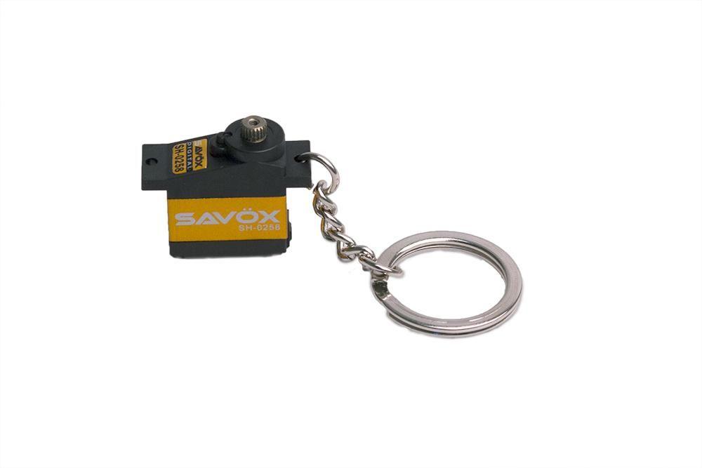 Savox Logo - Keychain, Micro Servo Style