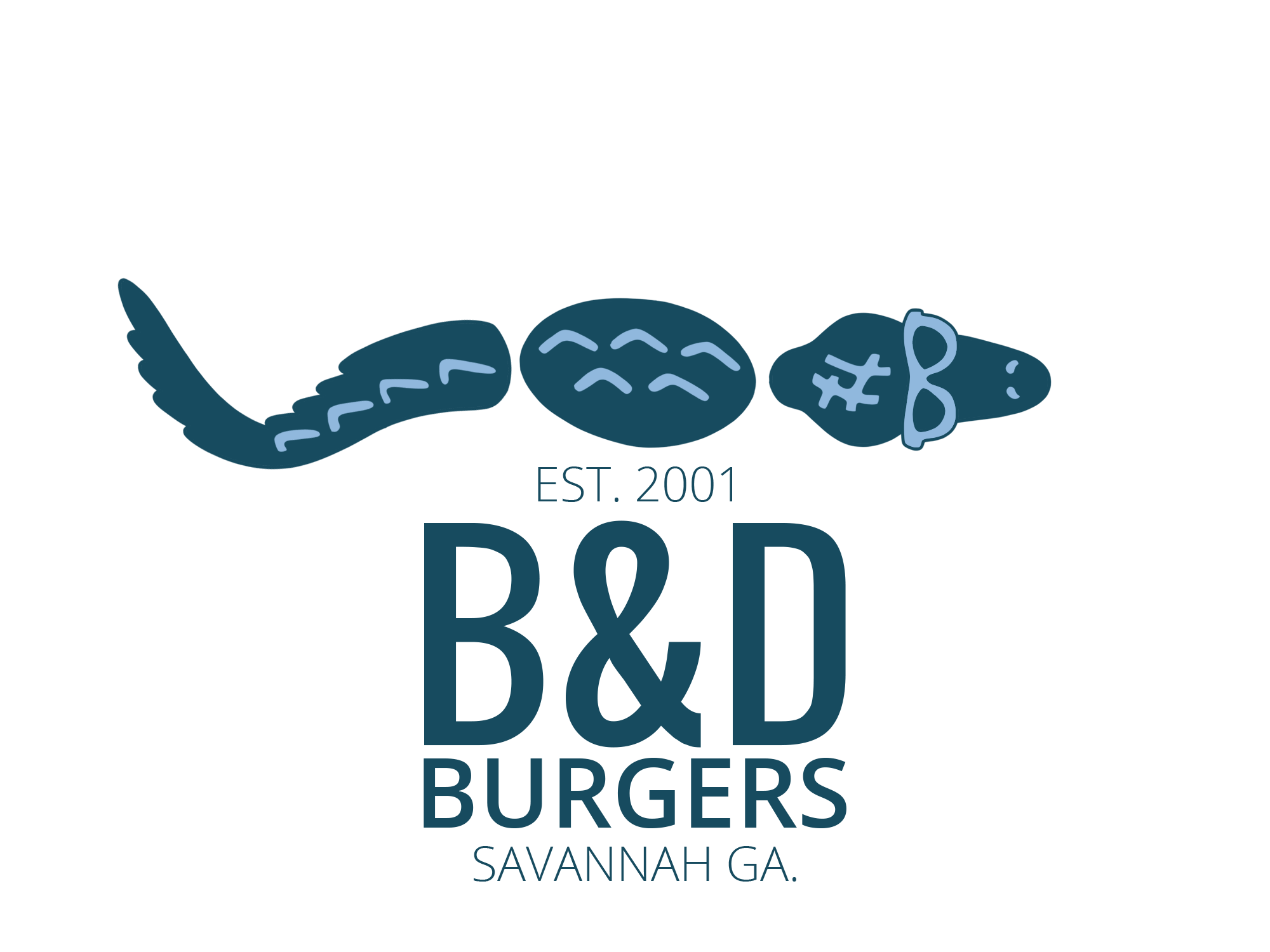 Burgers Logo - Homepage - B&D Burgers