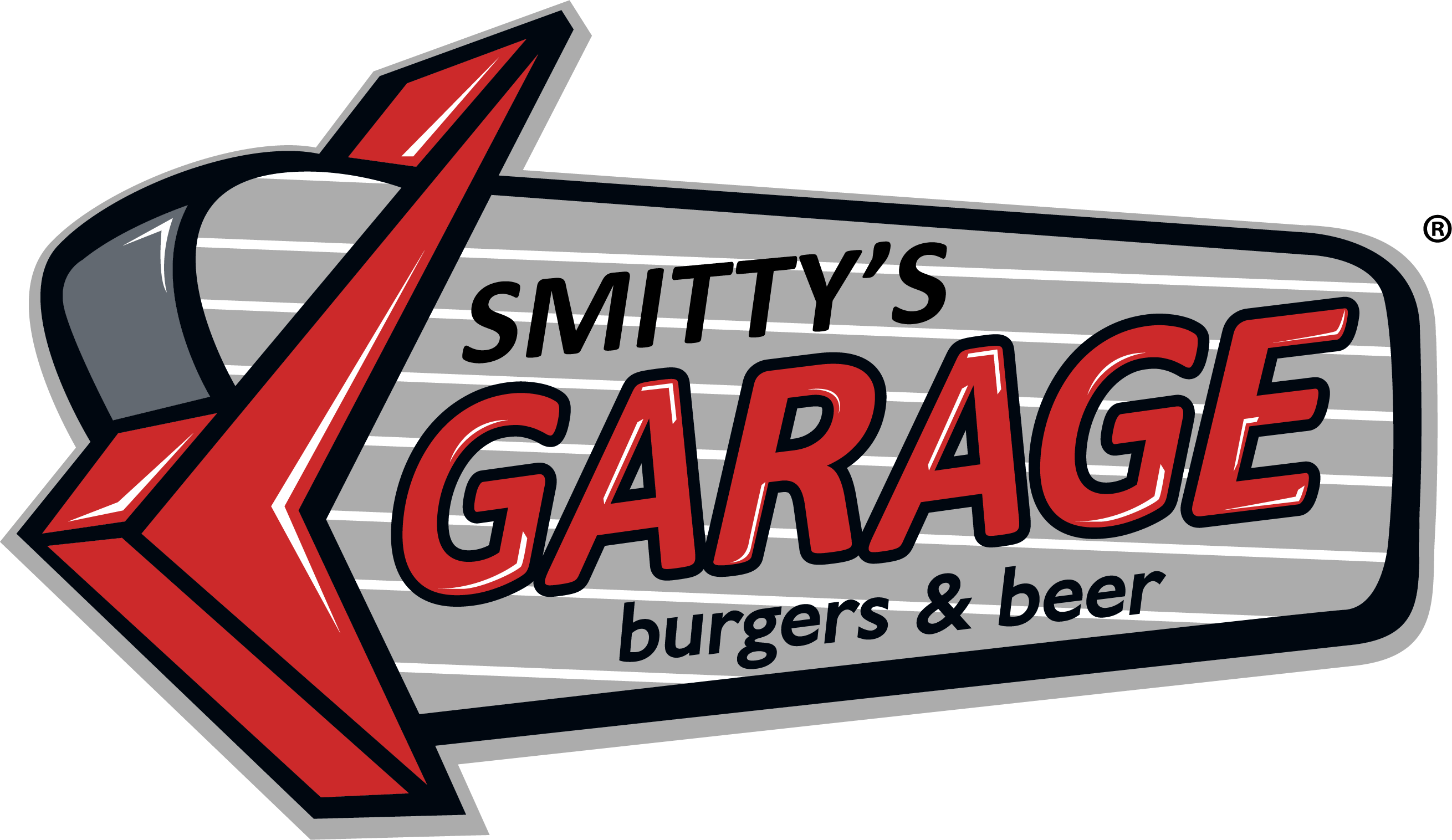 Burgers Logo - The Garage | Get the Finest Burgers and Hamburgers in Town