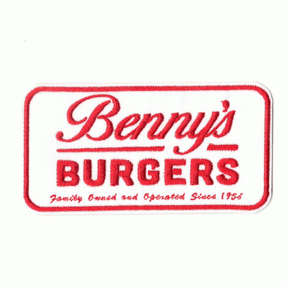 Burgers Logo - Stranger Things Benny's Burgers Restaurant Logo Iron On Patch