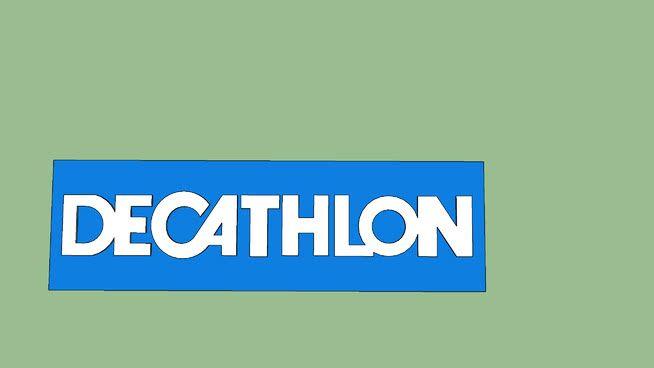 Decathlon Logo - Decathlon Logo | 3D Warehouse