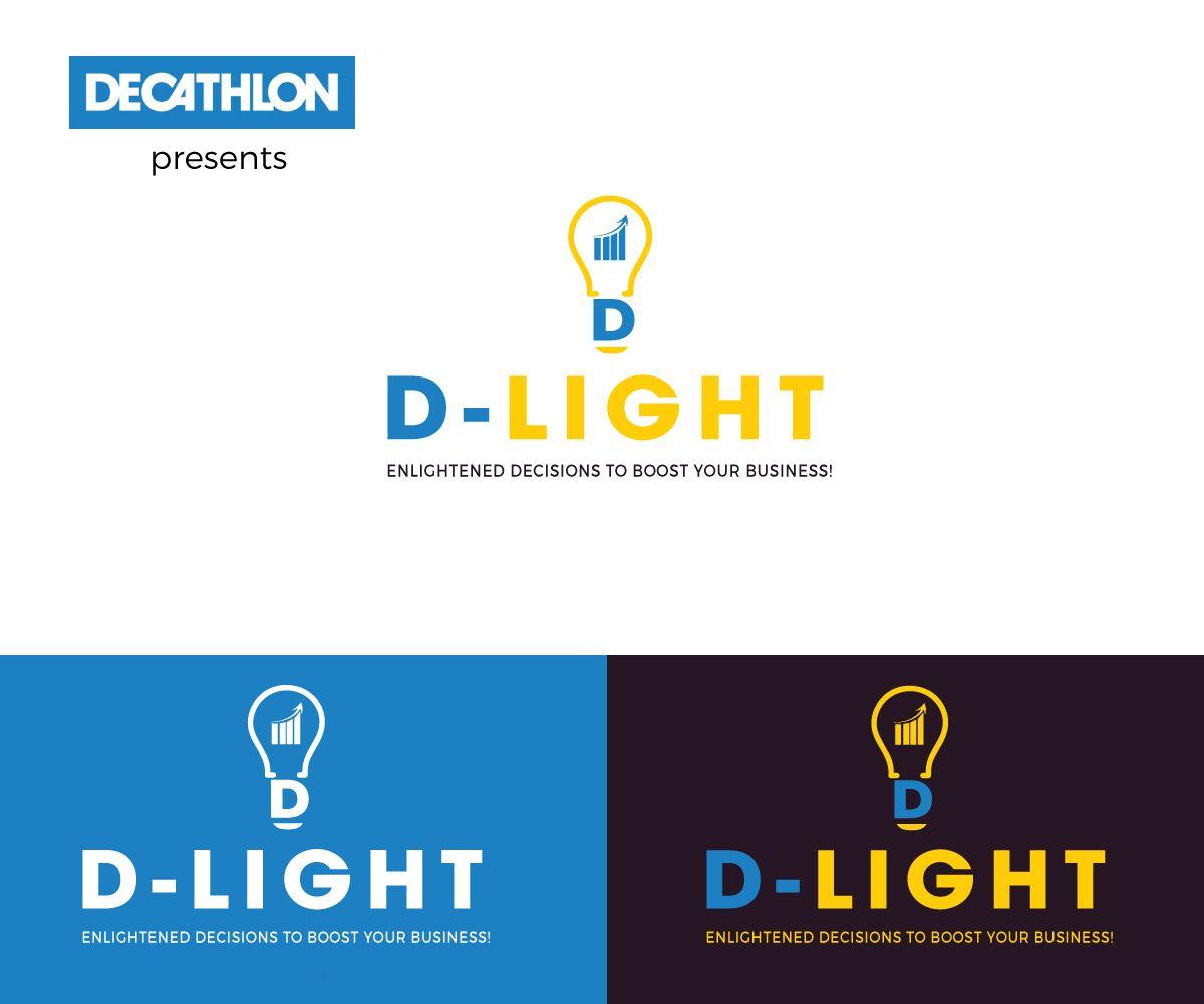 Decathlon Logo - Modern, Professional, Sporting Good Logo Design For D Light