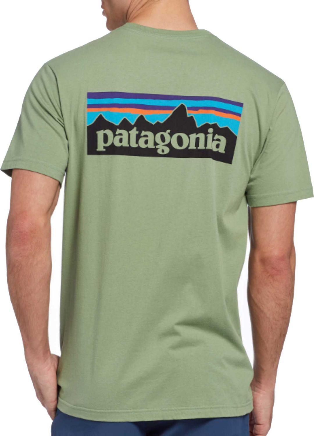 Dickssportinggoods.com Logo - Patagonia Men's P-6 Logo Organic T-Shirt