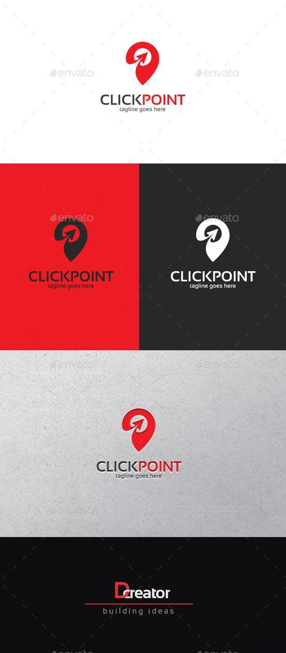 Point Logo - Icon. Graphic design branding, Logos, Creative