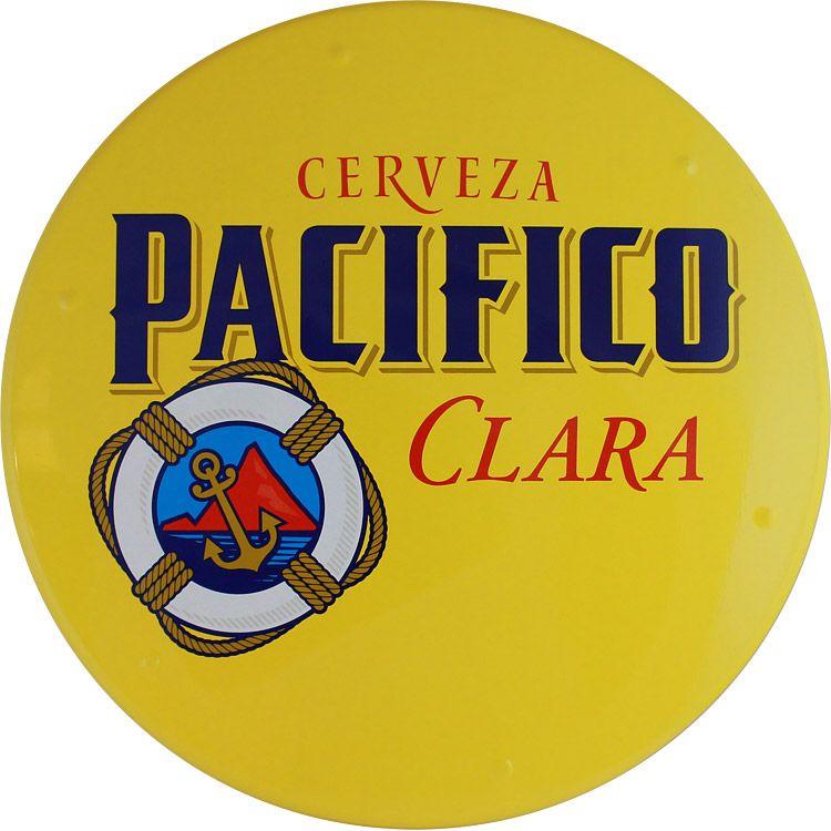 Pacifico Logo - Pacifico Clara Metal Serving Tray