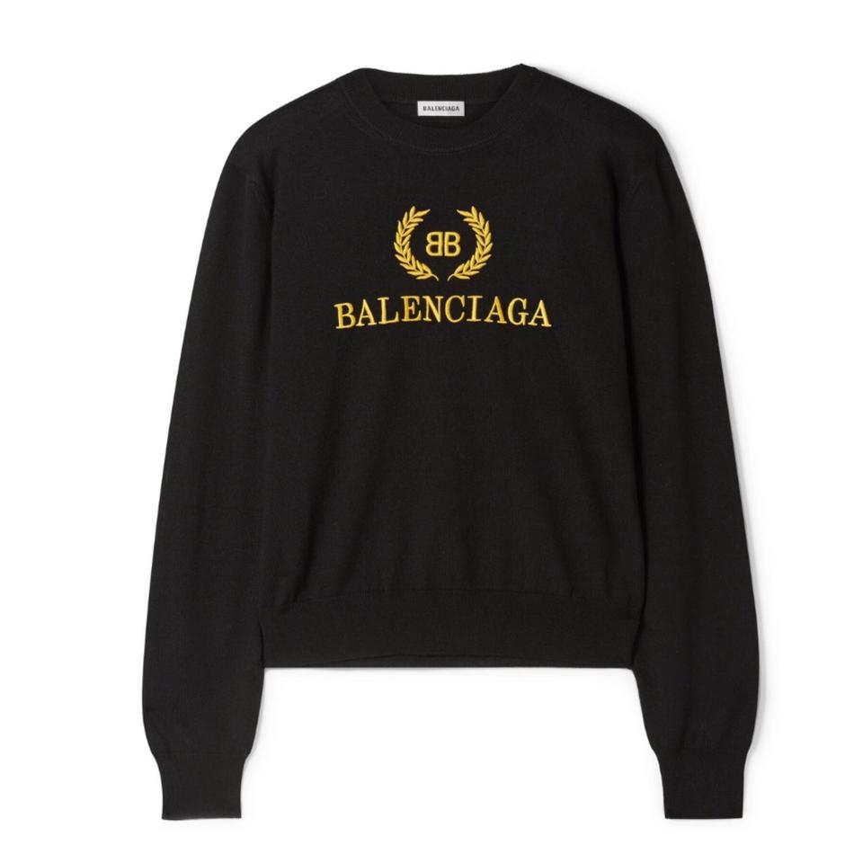 Sweater Logo - Logo Embroidered Sweater