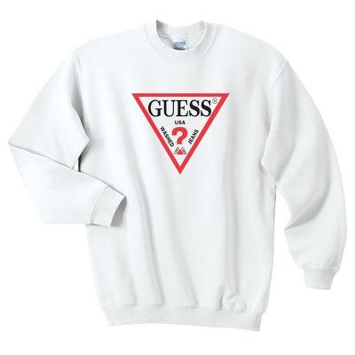Sweater Logo - Guess Logo SWEATER AND HOODIE