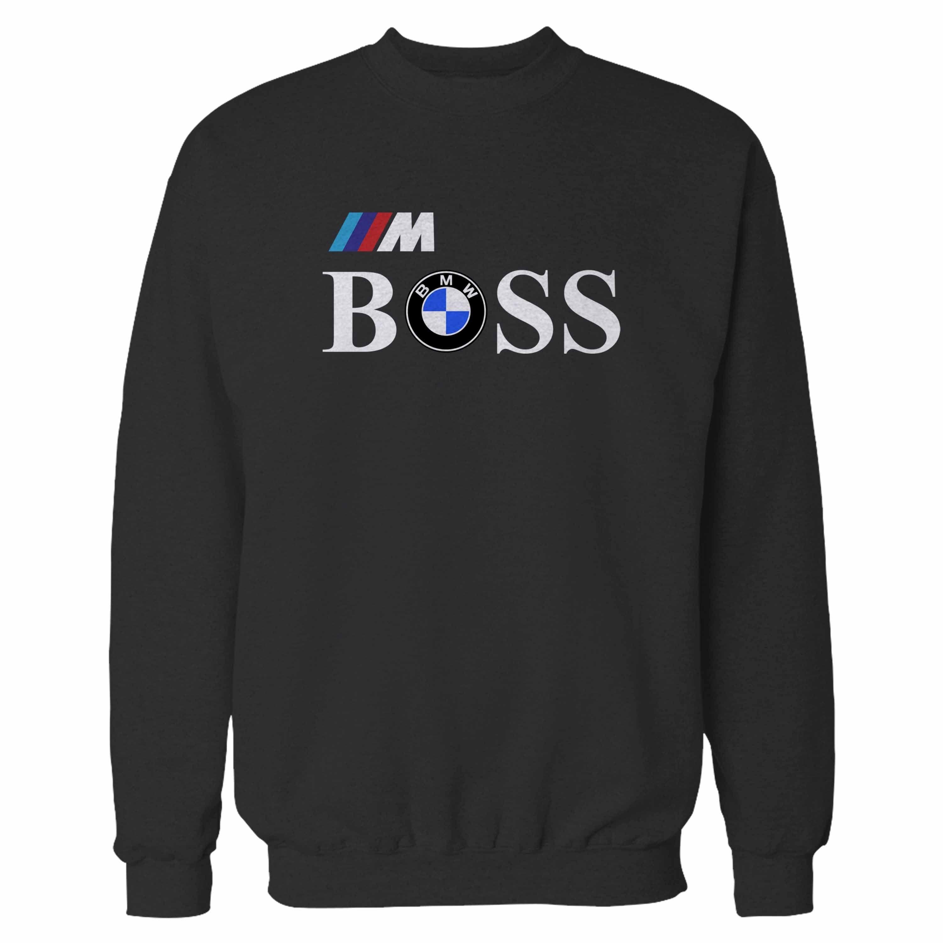 Sweater Logo - Im Boss Bmw M Logo Crewneck Sweatshirt