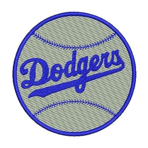 Dodgersd Logo - Los Angeles Dodgers embroidery design INSTANT download