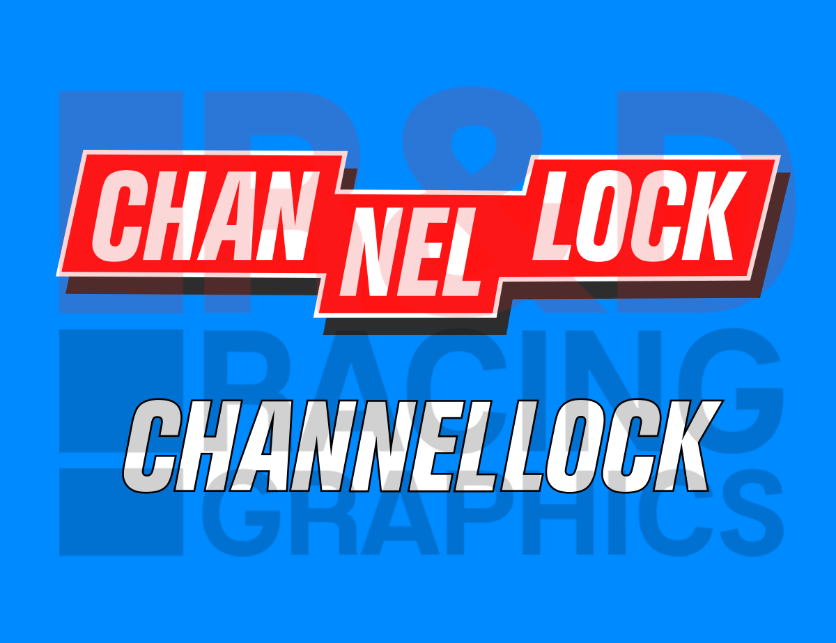Channellock Logo - R&D Racing Graphics Logo (Circa Early 2000s)