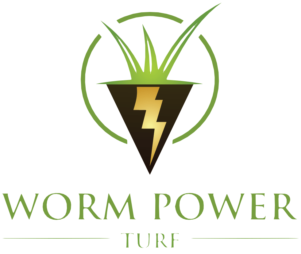 Vermicompost Logo - Worm Power Turf Liquid Extract AID Solutions
