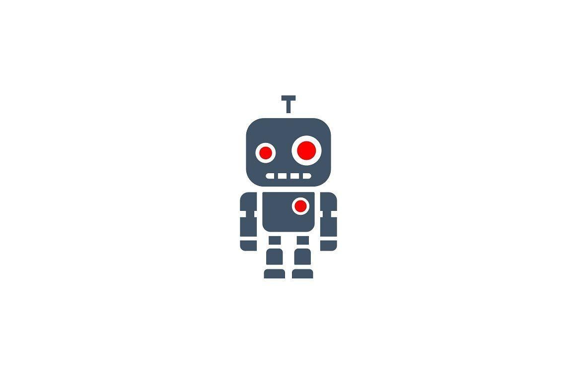 Google Robot Logo - Robot Logo Template ~ Logo Templates ~ Creative Market